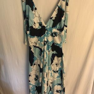 Eva Franco Summer Floral Halter Top Dress